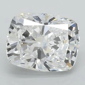 1.92 Carat Cushion Lab Created Diamond Super Ideal Cut • D Color • VS1 Clarity