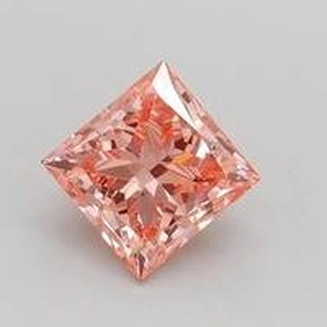 1.0 Ct. Fancy Intense Pink Princess Lab Created Diamond