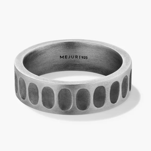 Colosseum Ring Oxidized Sterling Silver