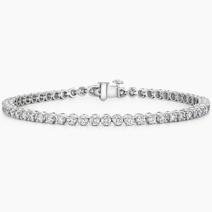 18K White Gold7.5 in. Diamond Tennis Bracelet (3 ct. tw.)