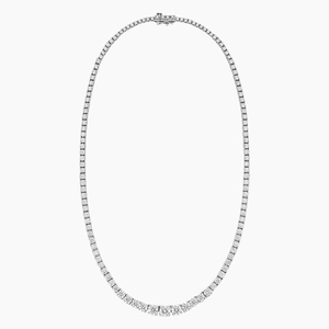 14K White GoldDita Lab Grown Diamond Necklace (17 ct. tw.)
