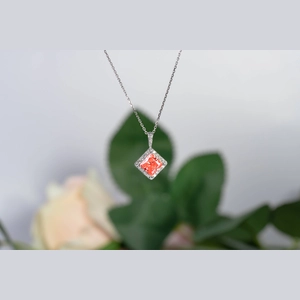 Red Princess Diamond Necklace