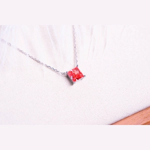Red Princess Diamond Necklace
