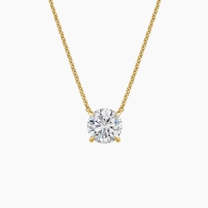 Perfect Solitaire Diamond Pendant