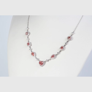 Red Diamond Necklace