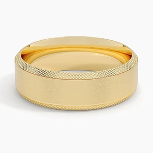 Beveled Edge Maverick 6mm Wedding Ring