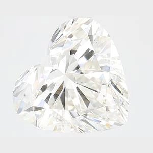 5.11 Carat Heart Lab Created Diamond Ideal Cut • G Color • VS1 Clarity