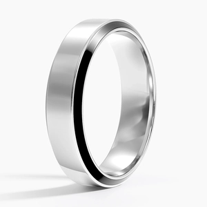 Daniel Beveled Edge 5.5mm Wedding Ring