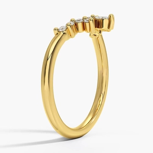 Luxe Nadia Contoured Diamond Ring