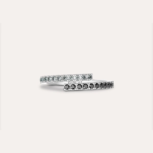 Entwine Diamond Open Ring
