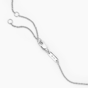 Petite Lab Diamond Tennis Necklace