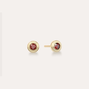 Minimalist Gemstone Earrings