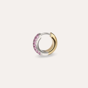Double Sided Mixed Gemstone Hoops