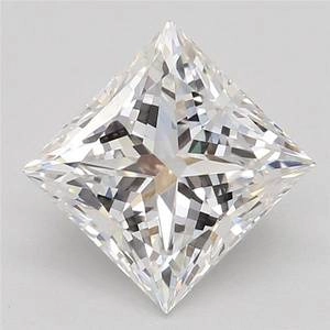New 1.08 Carat Princess Lab Created Diamond Very Good Cut • F Color • VS1 Clarity