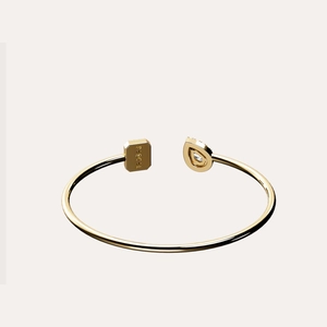 Halo Diamond Bangle