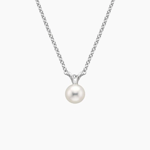 Premium Akoya Cultured Pearl Pendant (6mm)