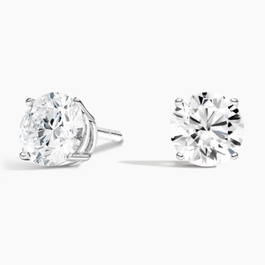 18K White GoldCertified Lab Grown Diamond Stud Earrings (5 ct. tw.)
