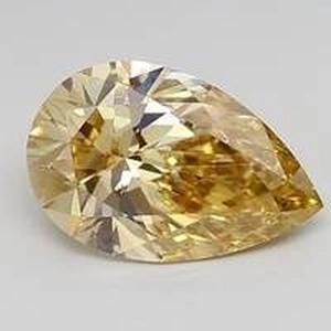 1.58 Ct. Fancy Intense Yellow Pear