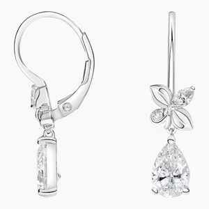 18K White GoldCalla Lab Diamond Drop Earrings (2 1/4 ct. tw.)