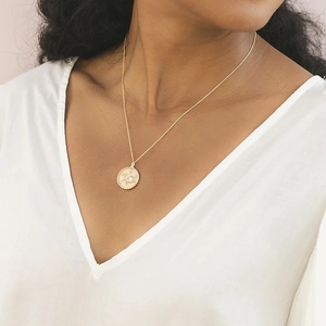 Taurus Zodiac Diamond Pendant