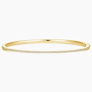 Whisper 6.5 in. Diamond Bangle Bracelet (3/8 ct. tw.)