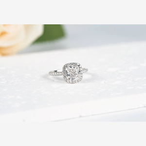 Cushion Diamond Ring