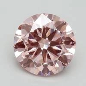 2.0 Ct. Fancy Intense Pink Round Lab Created Diamond