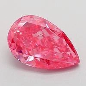 1.0 Ct. Fancy Red Pear Lab Created Diamond