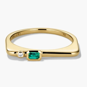Puzzle Stacking Ring 18k Gold Vermeil