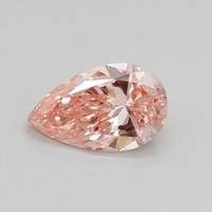 0.5 Ct. Fancy Intense Pink Pear Lab Created Diamond