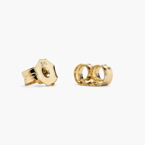 Puffy Charlotte Hoops Sterling Silver