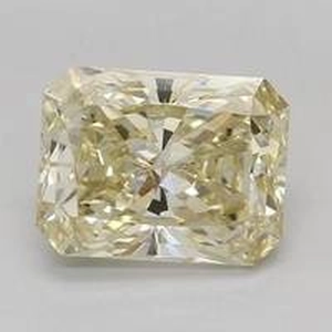New 2.09 Ct. Fancy Yellow Radiant Lab Created Diamond