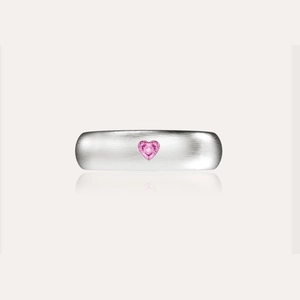 Sparkle Heart Promise Ring
