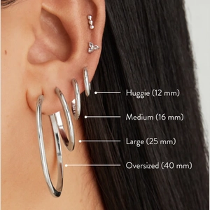Tube Large Hoops