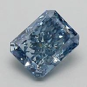 1.06 Ct. Fancy Deep Blue Radiant Lab Created Diamond