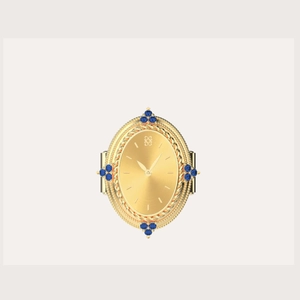 Victorian Revival Watch Ring