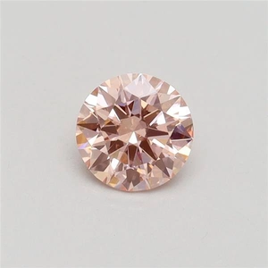 0.52 Ct. Fancy Intense Pink Round Lab Grown Diamond