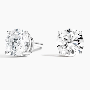 18K White GoldCertified Lab Grown Diamond Stud Earrings (6 ct. tw.)