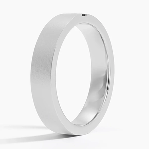 Apollo Black Diamond 4.5mm Wedding Ring