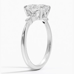 Nadia Diamond Ring in 18K White Gold
