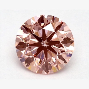 1.71 Ct. Fancy Vivid Pink Round Lab Grown Diamond
