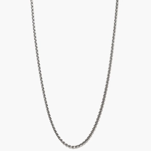 Round Box Chain Necklace