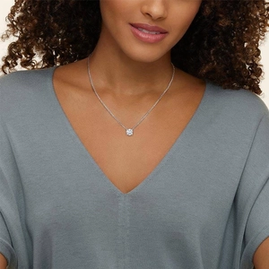 Perfect Solitaire Lab Diamond Pendant