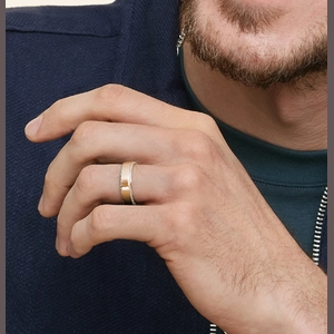 Avalon Eternity Diamond 6mm Wedding Ring (2/5 ct. tw.) in 18K Yellow Gold