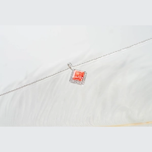 Red Princess Diamond Necklace