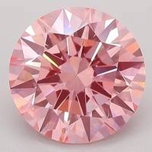 3.07 Ct. Fancy Intense Pink Round