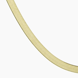 Dezi 16 in. Herringbone Necklace (2.8mm)