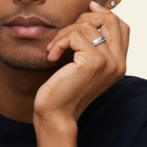 Austin Diamond 5.5mm Wedding Ring