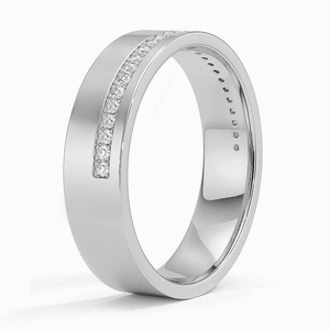 Austin Diamond 5.5mm Wedding Ring