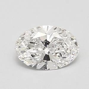 0.96 Carat Oval Lab Created Diamond Super Ideal Cut • E Color • VS2 Clarity